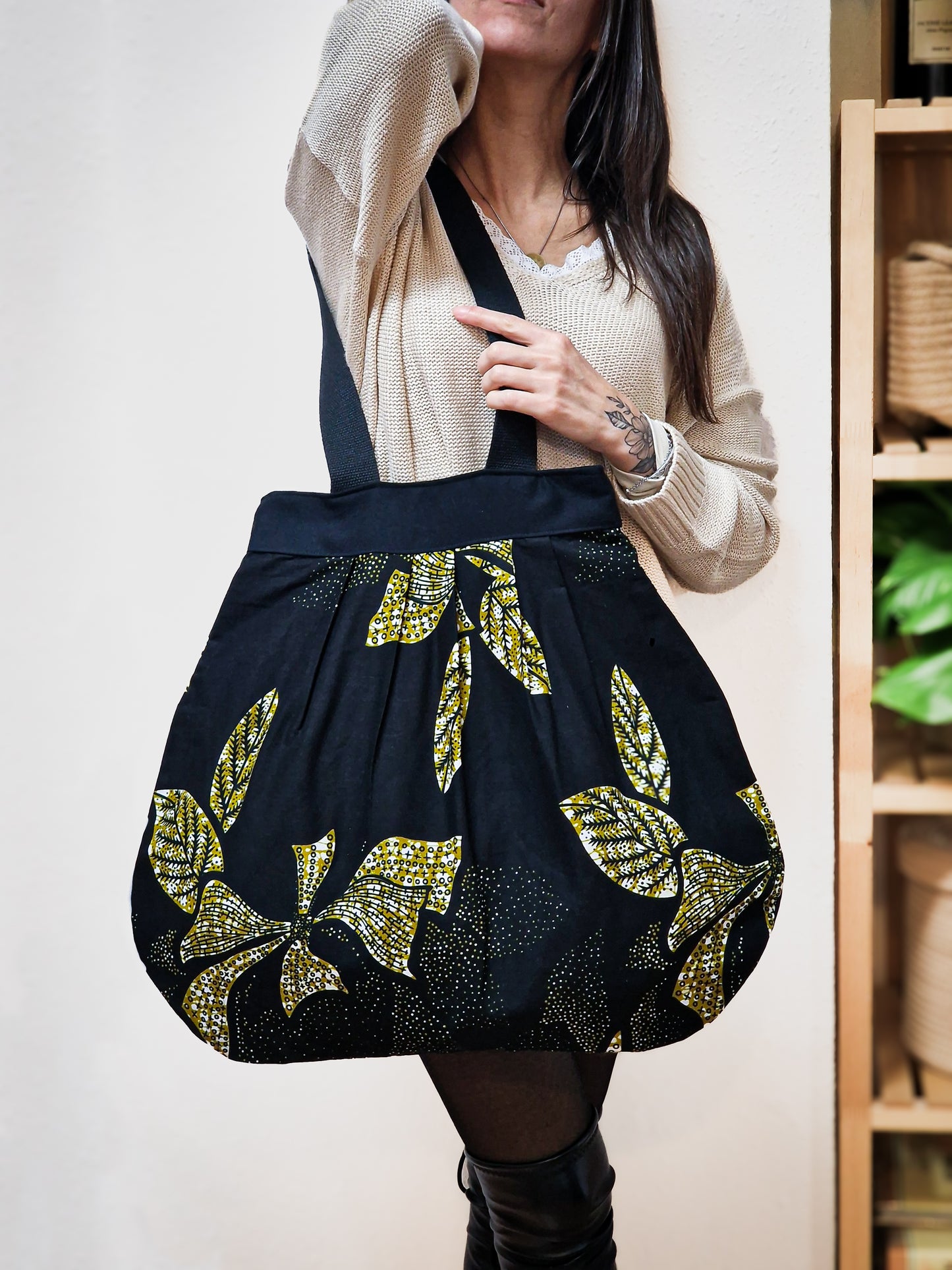 AGULU bag| Ankara Pot Bag| Handmade African print tote bag | Ankara bag | reusable shopping bag | Kitenge fashion